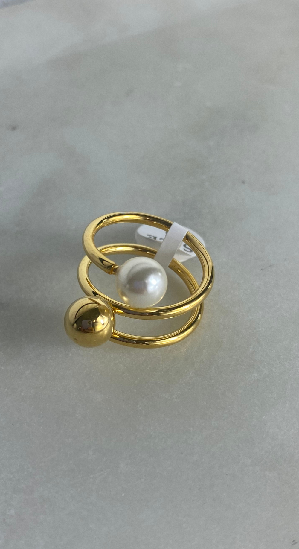 Pearl Round Ring
